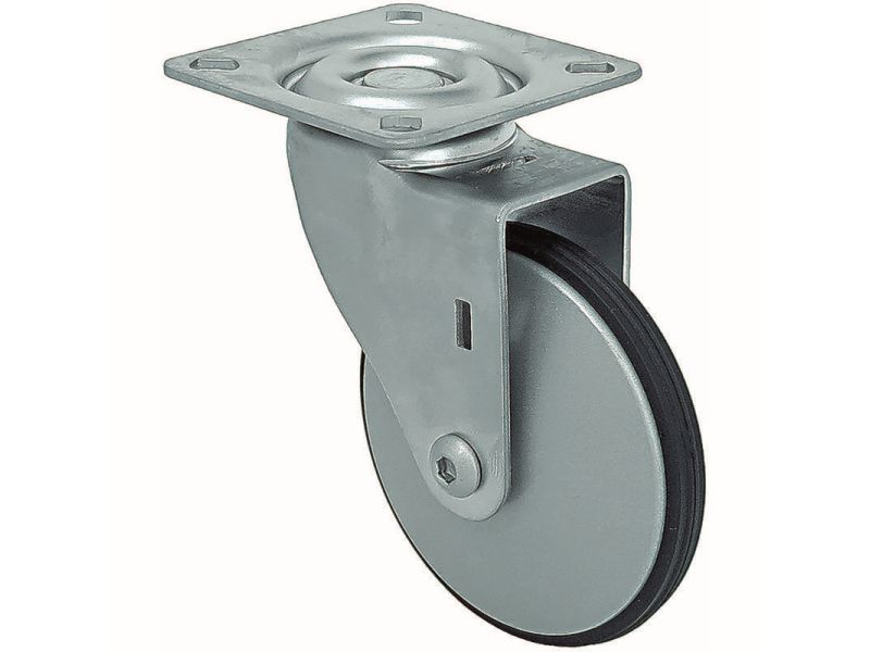 3-Inch Saucer Designer Casters, Aluminum Petite