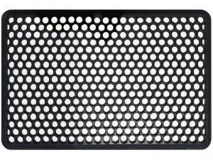 Indoor/Outdoor Recycled Rubber Floor Mat C 22 x 34-Inches, Black