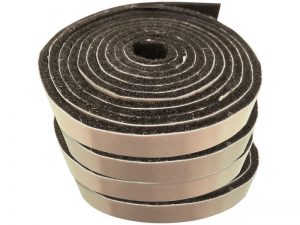 Felt So Good Self Adhesive Felt Furniture Pads, 1/2 x 58, Black, 4-Count