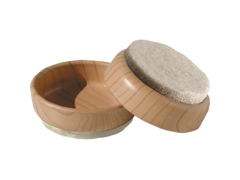 2-3/8-Inch FeltGard Furniture Cups, 4-Pack