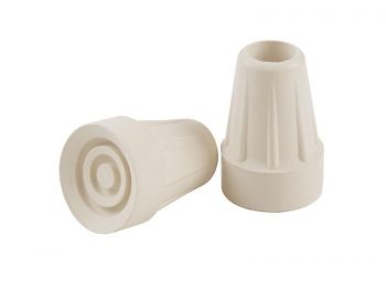 3/4-Inch C 7/8-Inch Rubber Crutch Tips, 2-Pack