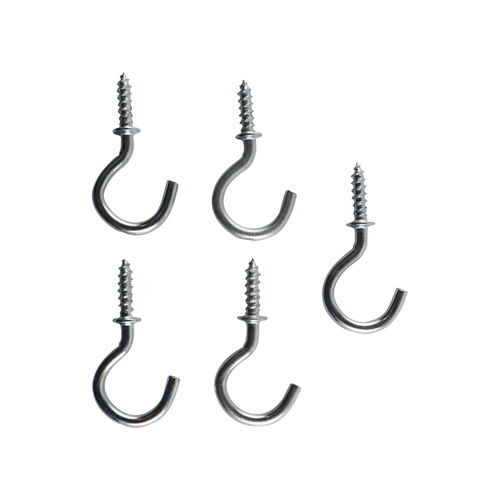 Cup Hooks - Silver 5PCS