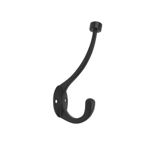 Deco Robe Hook - Black 1PC