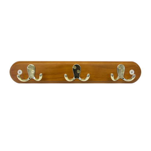 3 Hook Rails - Antique finish 1PC