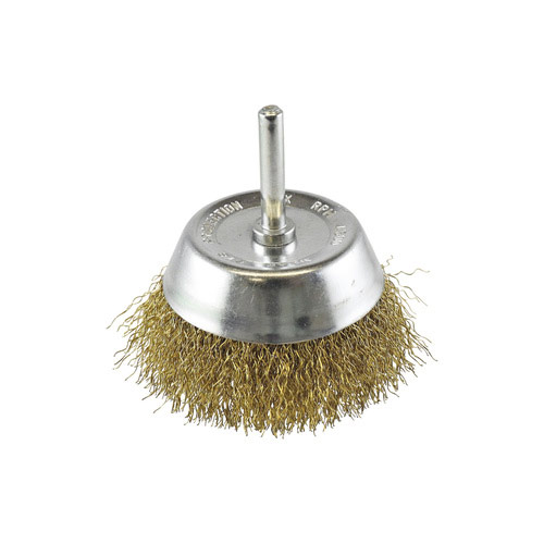 Steel Crimped Cup Brush- 75mm x M6 1PC
