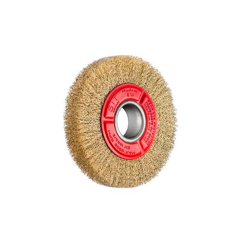 Brass Crimped Wire Wheel - 200mm MULTI 1PC