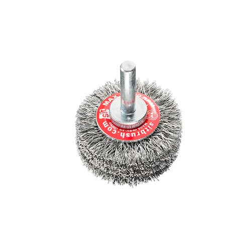 Steel Crimped Wire Wheel- 30mm x M6 1PC