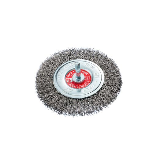 Steel Crimped Wire Wheel- 80mm x M6 1PC
