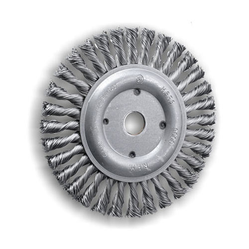 Steel Twist Knot Wheel- 100mm x M22.2 1PC