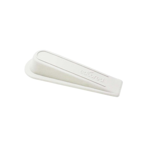Rubber Door Wedge 30mm(H) WHT 1PC