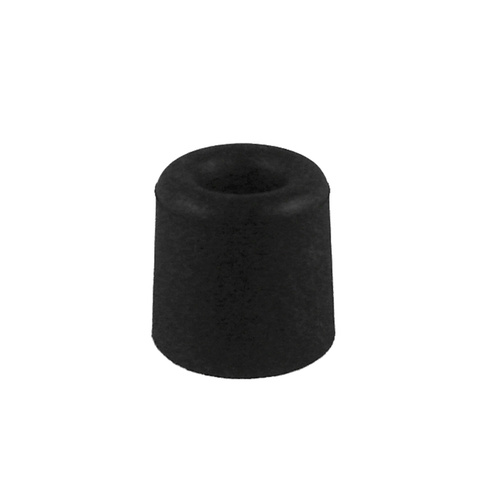 Round Rubber Door Stop 30mm(H) BLK 1PC
