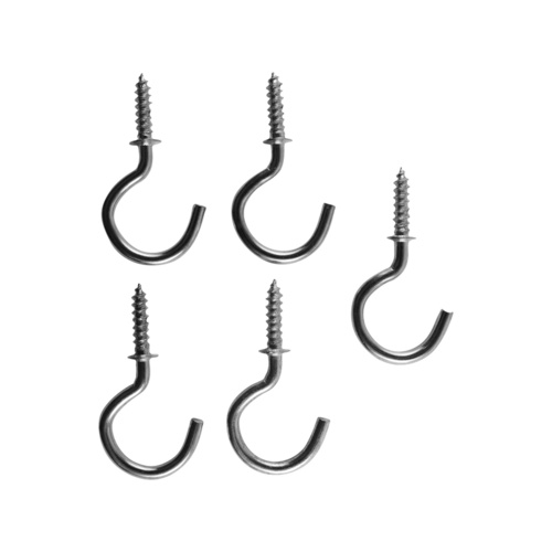 Cup Hooks - Silver 5PCS