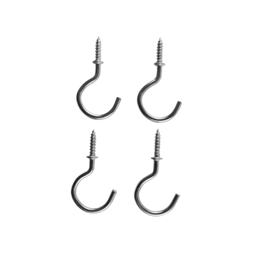 Cup Hooks - Silver 4PCS
