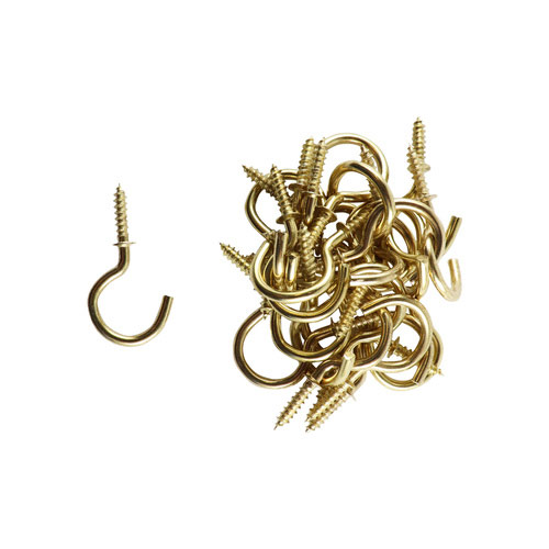 Cup Hooks - Brass 20PCS