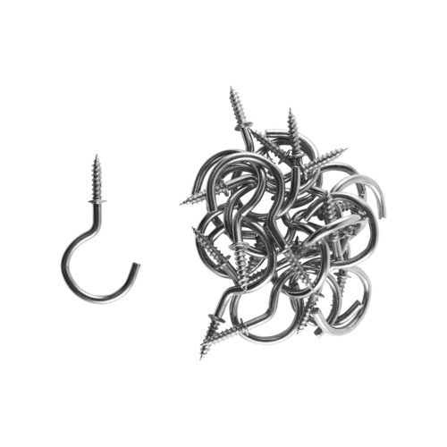 Cup Hooks - Silver 20PCS