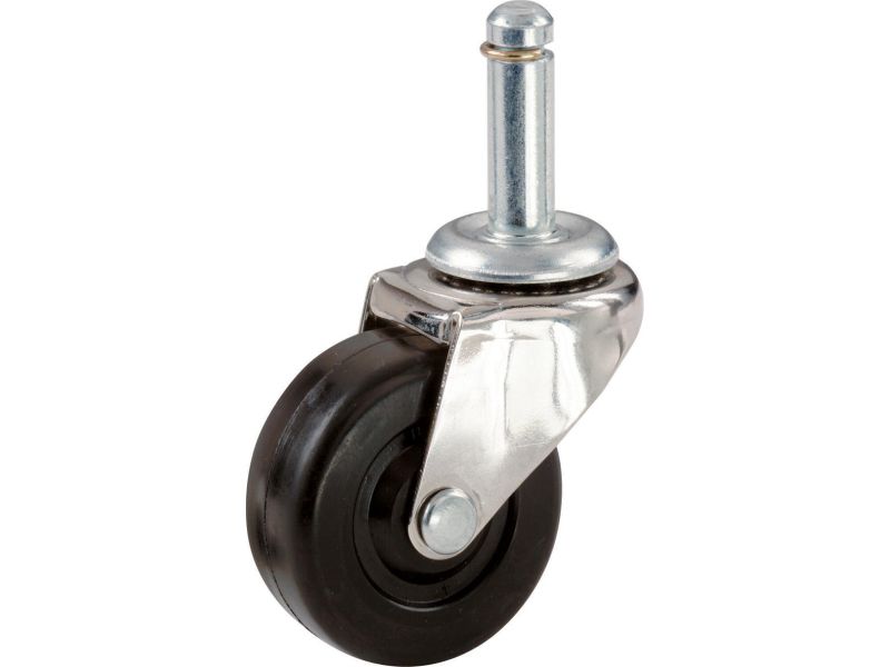 2-Inch Stem Caster with 3/8-Inch Stem Diameter, 90-lb Load Capacity