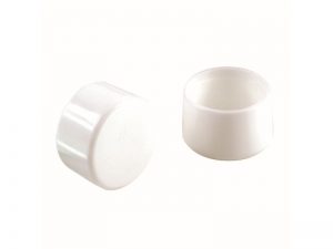 1-Inch Plastic Leg Tips, 4-Pack