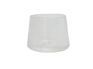 7/8-Inch Clear Plastic Leg Tips, 4-Pack