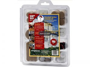 180 Piece Felt Pad And Strip Surface Protection Kit