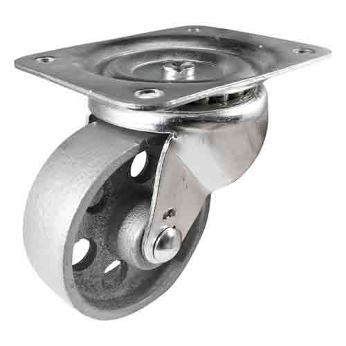 100mm Cast Iron I2 Series Castors 225kg 1