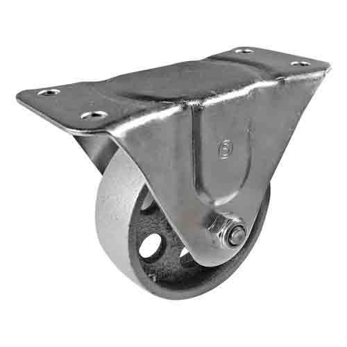 100mm Cast Iron I2 Series Castors 225kg 1